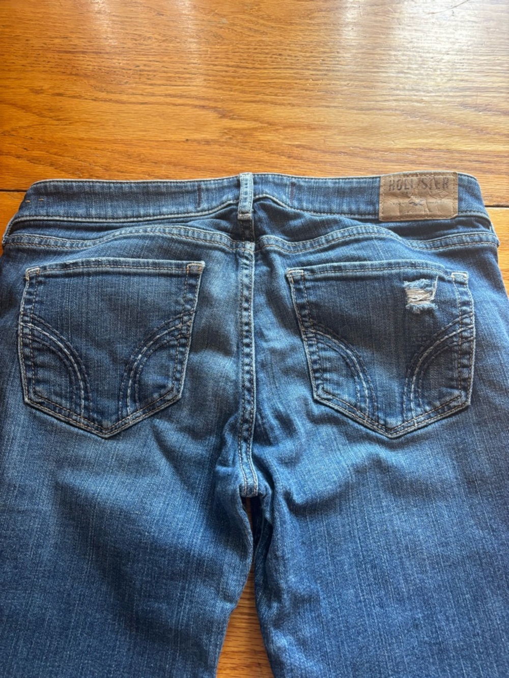 Vintage Y2K Hollister Low Rise Bootcut Jeans Size 7R / W28 L33 - Picture 5 of 5